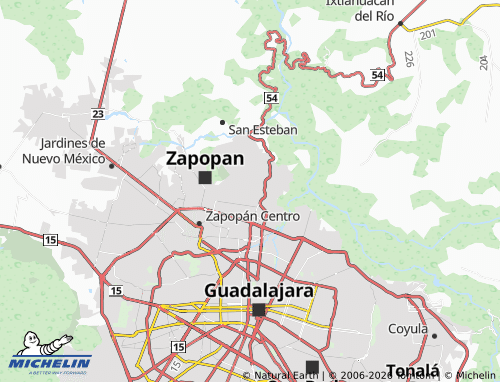 Mapa MICHELIN Agua Fría - ViaMichelin