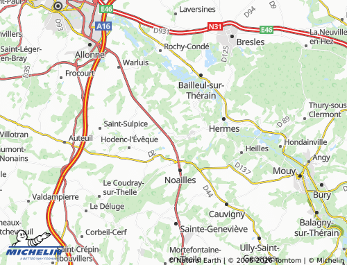 MICHELIN Ponchon map - ViaMichelin