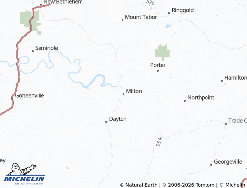 Kaart MICHELIN Milton - ViaMichelin
