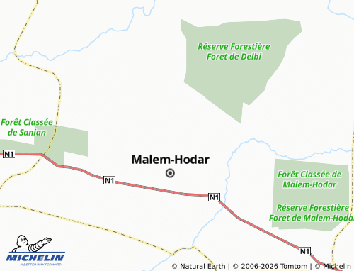 Mappa MICHELIN Taoua - ViaMichelin