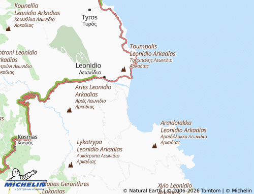 Carte MICHELIN Plaka - ViaMichelin