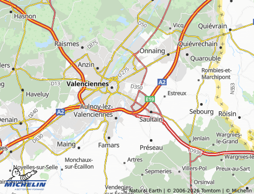 Mappa MICHELIN Marly - ViaMichelin