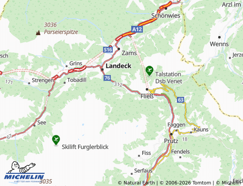 Mappa MICHELIN Hochgalmigg - ViaMichelin