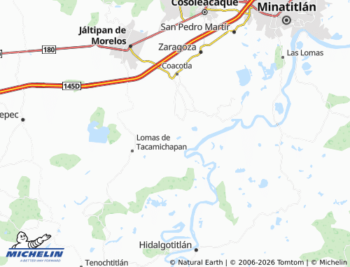 Mapa MICHELIN San Antonio - ViaMichelin