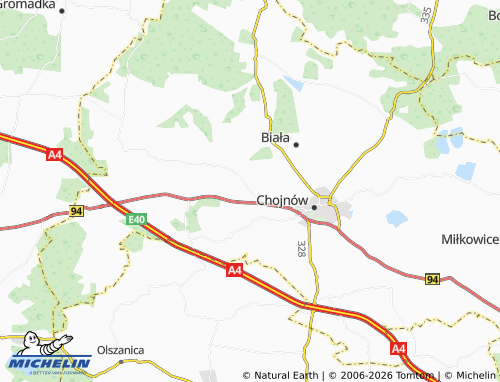 Mappa MICHELIN Jerzmanowice - ViaMichelin