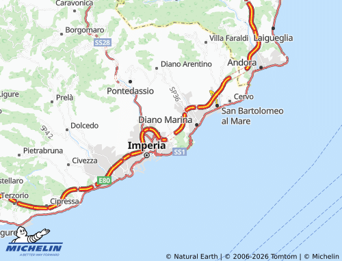 MICHELIN Gorleri map - ViaMichelin