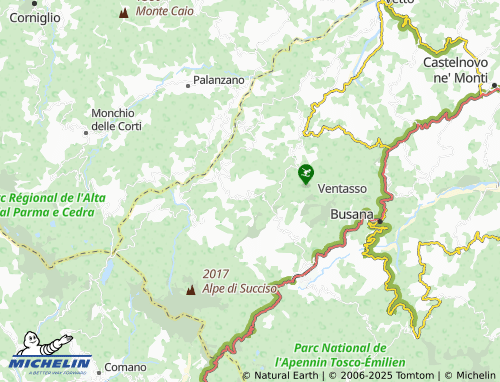 MICHELIN Poviglio map - ViaMichelin