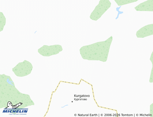 MICHELIN-Landkarte Kurgat - ViaMichelin