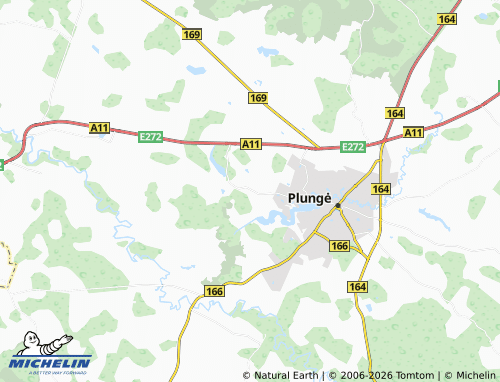 Mappa MICHELIN Kaušėnai - ViaMichelin