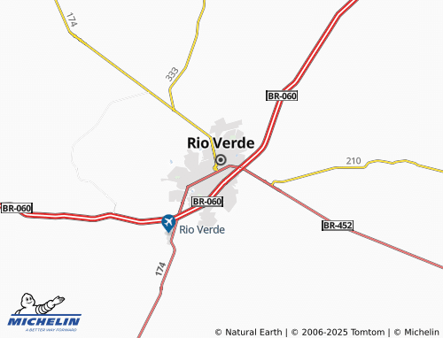 MICHELIN Jardim Goiás map - ViaMichelin
