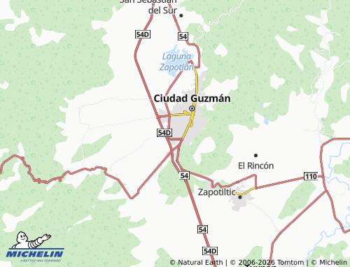 Mappa MICHELIN Rinconadas de La Providencia - ViaMichelin