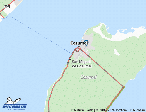 Mappa MICHELIN Paraíso - ViaMichelin