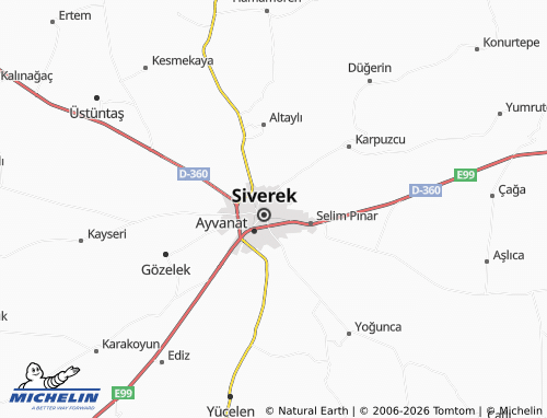 MICHELIN Hacı Ömer map - ViaMichelin