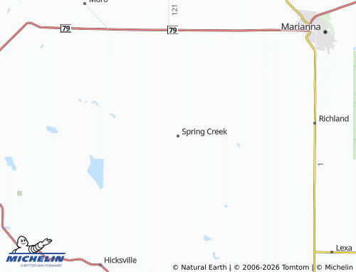 Mapa MICHELIN Spring Creek - ViaMichelin