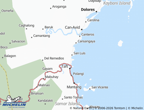 MICHELIN San Luis map - ViaMichelin