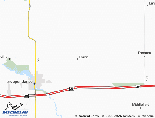 Mappa MICHELIN Byron - ViaMichelin