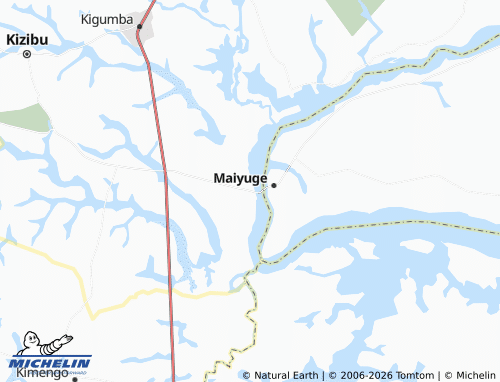 Mappa MICHELIN Masindi Port - ViaMichelin