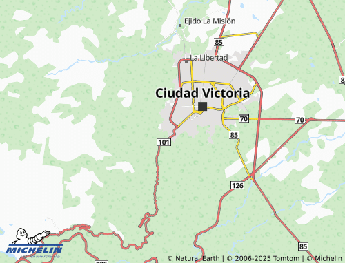 MICHELIN Ex Hacienda de Tamatán map - ViaMichelin