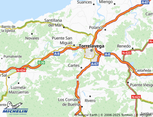 Mappa MICHELIN Mijarojos - ViaMichelin