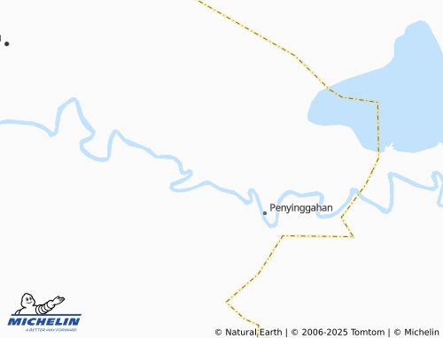 MICHELIN Penyinggahan Ulu map - ViaMichelin