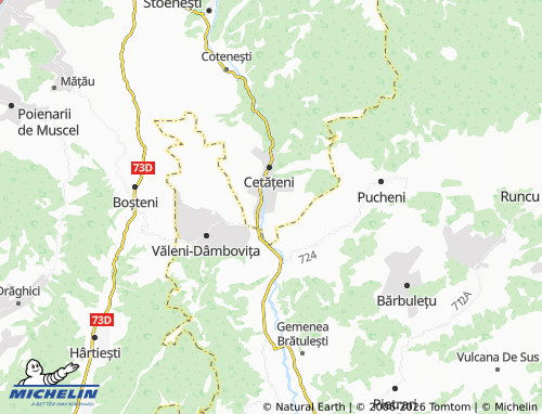 Mappa MICHELIN Lăicăi - ViaMichelin