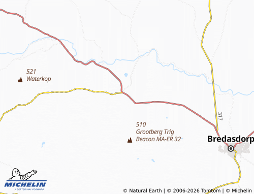 MICHELIN-Landkarte Napier - ViaMichelin