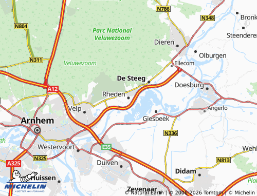 Mapa MICHELIN Rheden - ViaMichelin