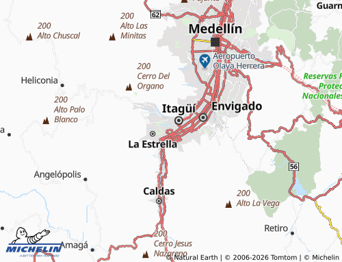 Carte MICHELIN Yarumito - ViaMichelin
