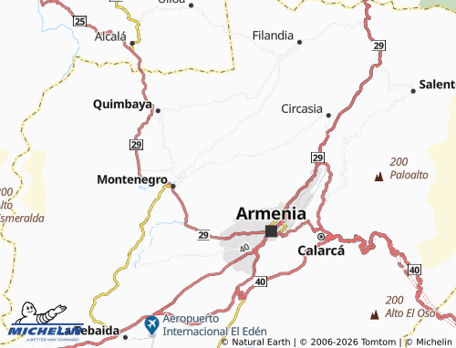 Mapa MICHELIN La Julia - ViaMichelin