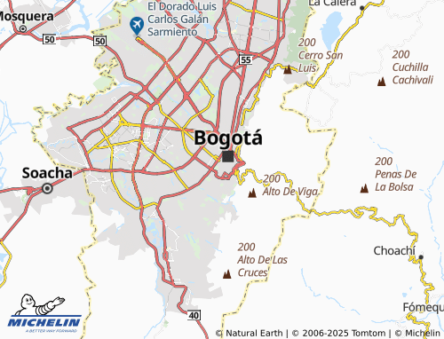 MICHELIN Centro Administrativo map - ViaMichelin