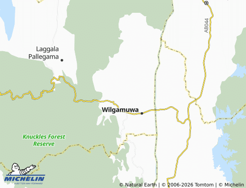 MICHELIN Naminioya map - ViaMichelin