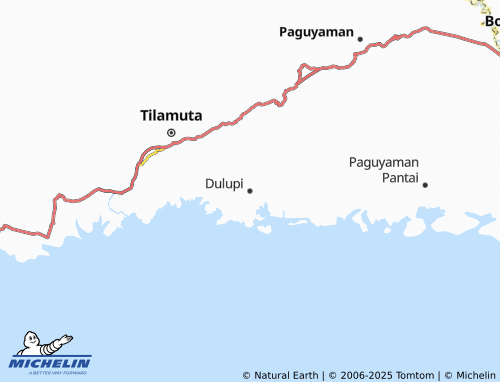 MICHELIN Dulupi map - ViaMichelin