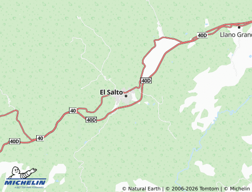 MICHELIN-Landkarte El Salto - ViaMichelin