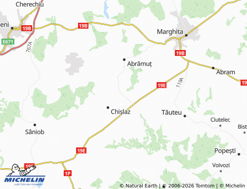 Mappa MICHELIN Sânlazăr - ViaMichelin