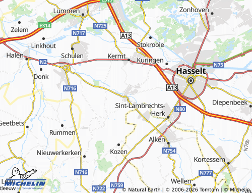 Kaart MICHELIN Stevoort - ViaMichelin