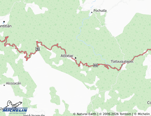 Mappa MICHELIN Atlixtac - ViaMichelin