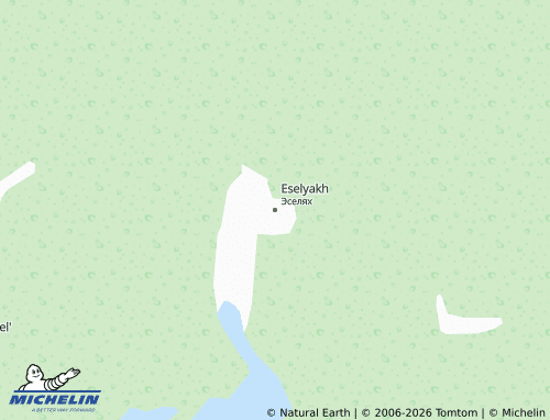 MICHELIN-Landkarte Eselyakh - ViaMichelin