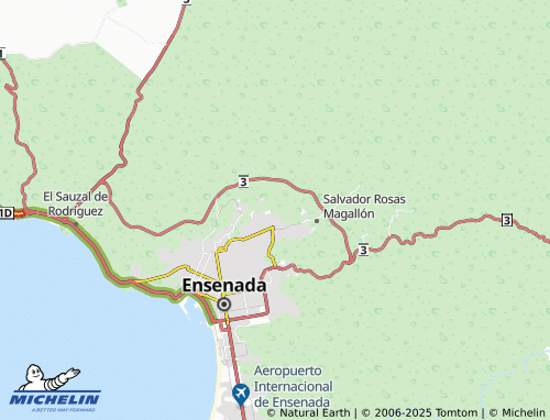 MICHELIN Paraíso map - ViaMichelin