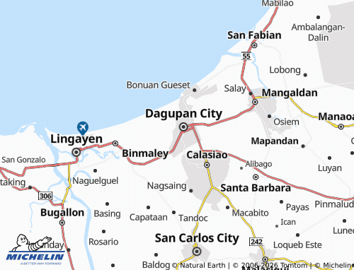 MICHELIN Malued map - ViaMichelin