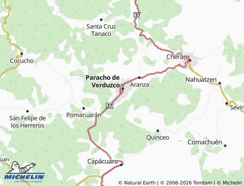 Mappa MICHELIN Cuauhtémoc Cárdenas - ViaMichelin
