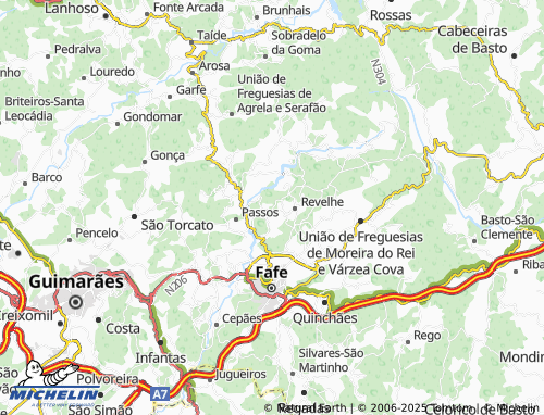 Mappa MICHELIN Coutada Velha - ViaMichelin