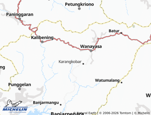 MICHELIN-Landkarte Binangun - ViaMichelin