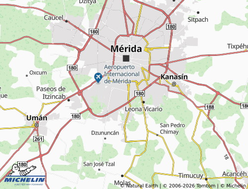 Mappa MICHELIN San José Tecoh - ViaMichelin