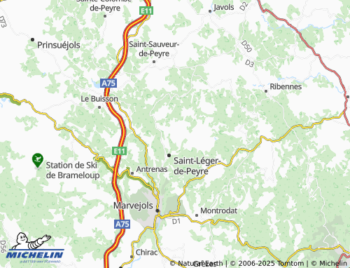 MICHELIN Espères map - ViaMichelin