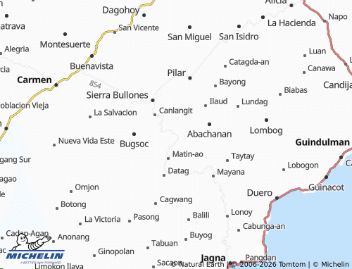 MICHELIN Cahayag map - ViaMichelin