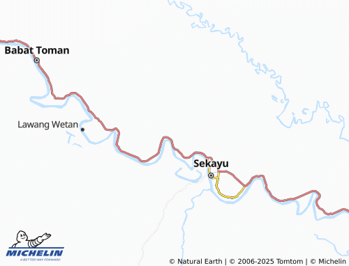 MICHELIN Sukarami map - ViaMichelin
