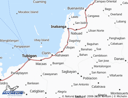 Mappa MICHELIN Ubujan - ViaMichelin