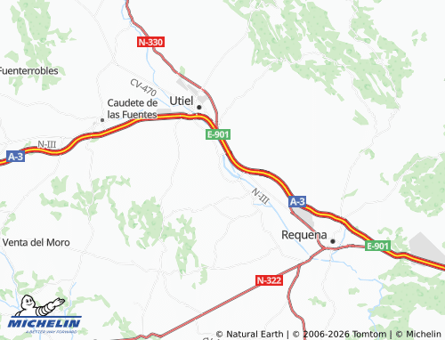 Mappa MICHELIN Calderón - ViaMichelin