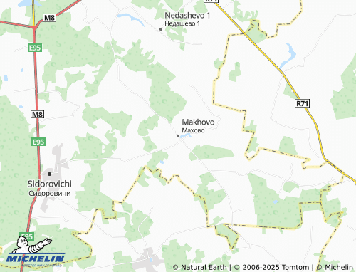 Carte MICHELIN Makhovo - ViaMichelin
