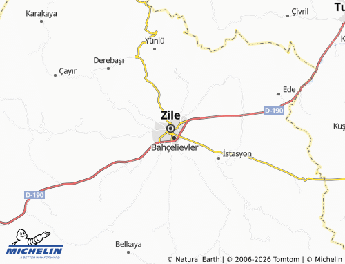 MICHELIN Cedit map - ViaMichelin